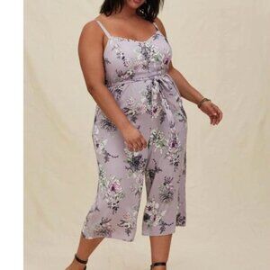 Floral Lavender Jumpsuit